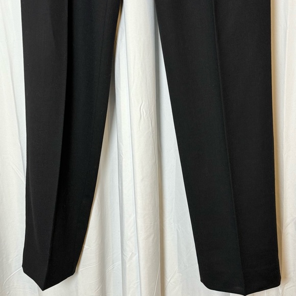 J.Crew Black 100% Wool Dress Pants Women’s 12T Favorite Fit Career - Picture 6 of 11